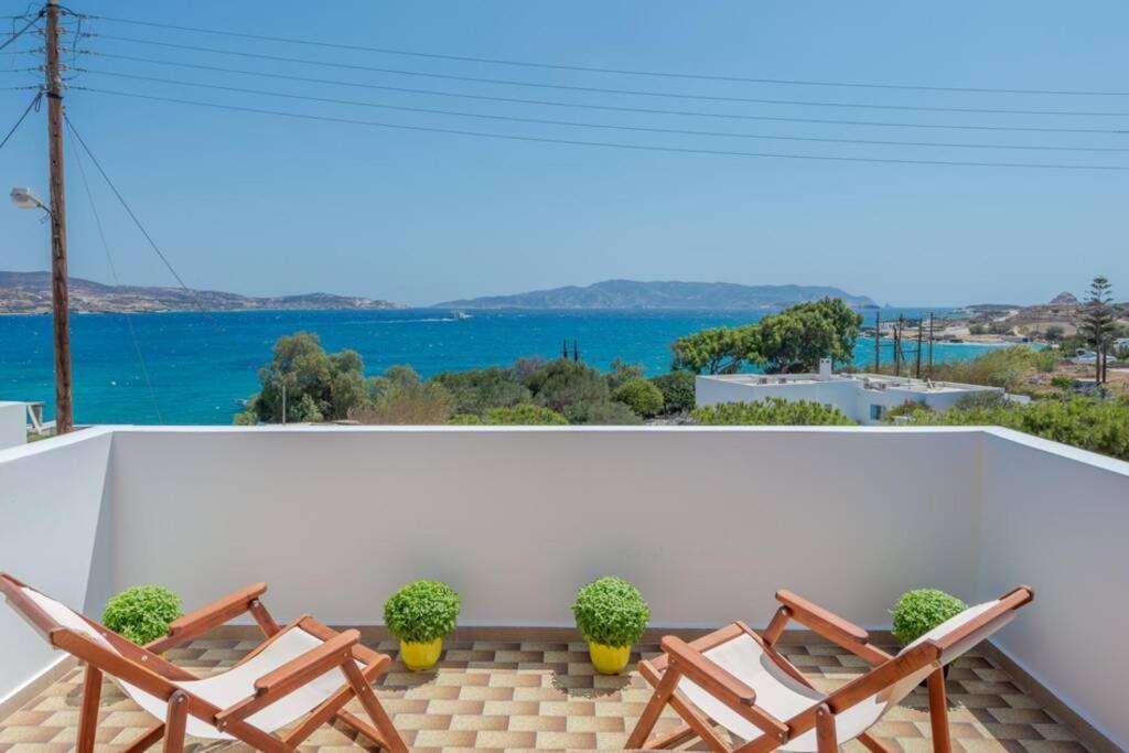 Brizet Apartments Sea View Pollonia Bagian luar foto