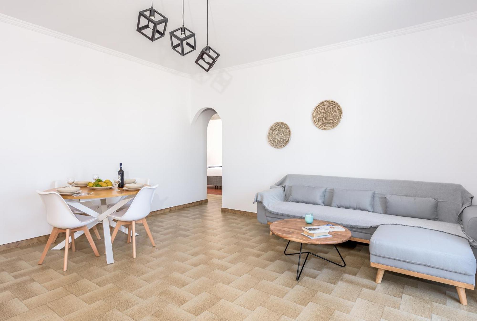 Brizet Apartments Sea View Pollonia Bagian luar foto
